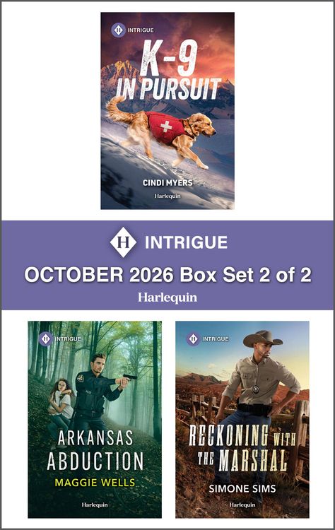 Produktbild: Harlequin Intrigue October 2026 - Box Set 2 of 2