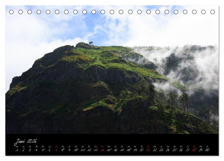 Produktbild: Madeira (Tischkalender 2026 DIN A5 quer), CALVENDO Monatskalender