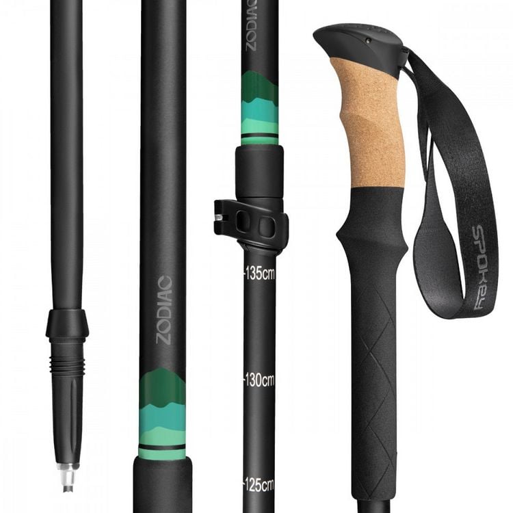 Produktbild: Spokey Dreisegment-Trekkingst&ouml;cke 105-135 cm