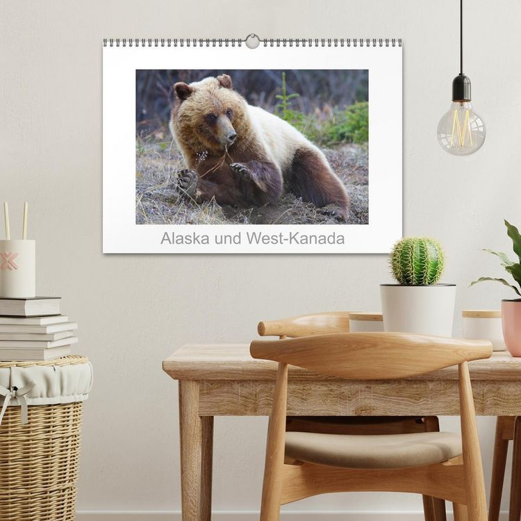 Produktbild: Alaska und West-Kanada (Wandkalender 2026 DIN A3 quer), CALVENDO Monatskalender