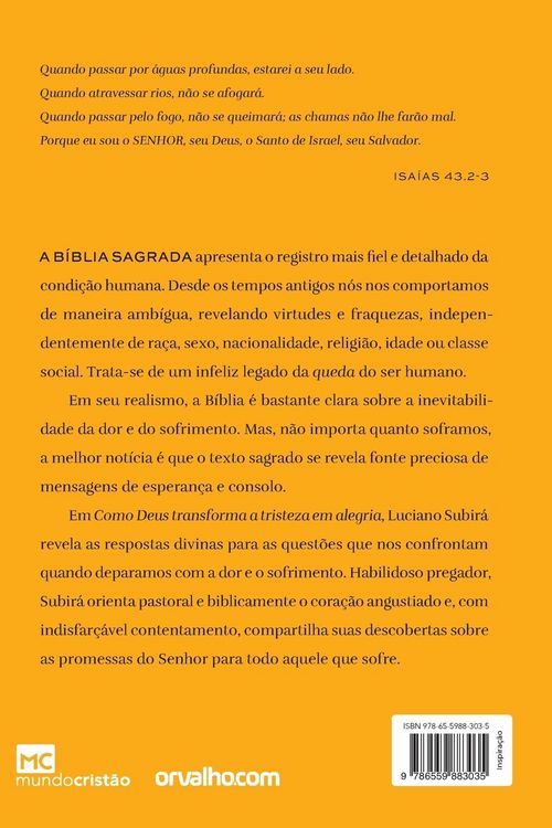 Produktbild: Como Deus transforma a tristeza em alegria
