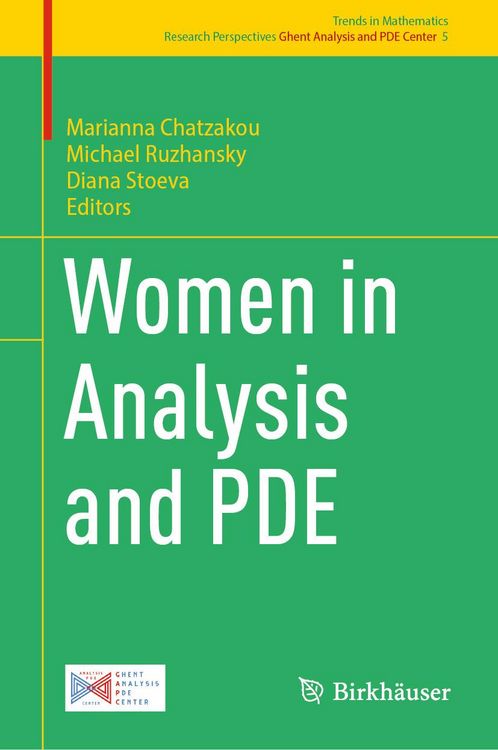 Produktbild: Women in Analysis and PDE