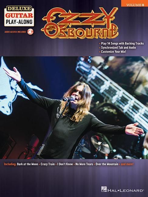 Produktbild: Ozzy Osbourne Deluxe Guitar Play-Along Volume 8 Book/Online Audio