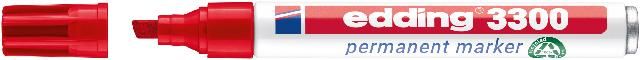 Produktbild: EDDING&reg; Permanent Marker 3300, rot