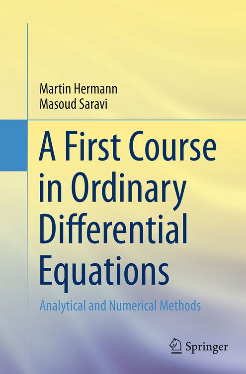 Produktbild: A First Course in Ordinary Differential Equations