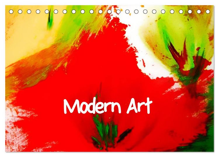 Produktbild: Modern Art (Tischkalender 2026 DIN A5 quer), CALVENDO Monatskalender