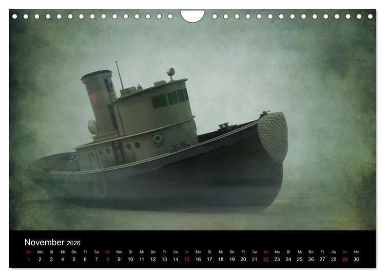 Produktbild: Mystic Ships (Wandkalender 2026 DIN A4 quer), CALVENDO Monatskalender