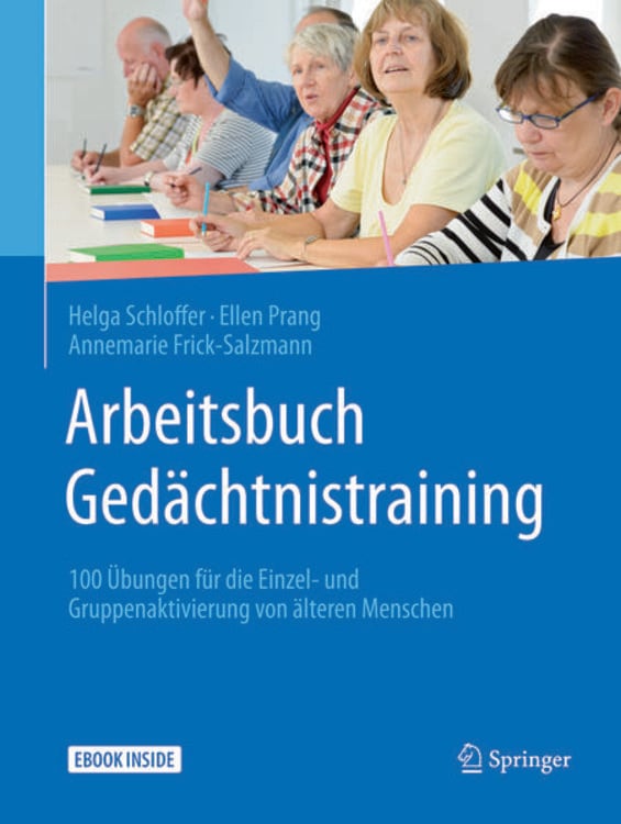 Produktbild: Arbeitsbuch Ged&auml;chtnistraining
