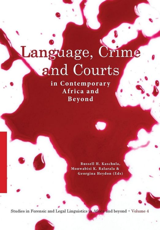 Produktbild: Language, Crime and Courts in Contemporary Africa and Beyond