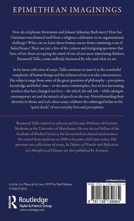 Produktbild: Epimethean Imaginings