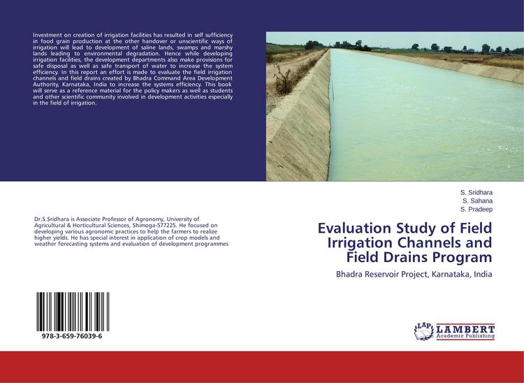 Produktbild: Evaluation Study of Field Irrigation Channels and Field Drains Program