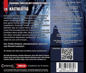 Produktbild: Mord in Serie 28: Kaltbl&uuml;tig/CD