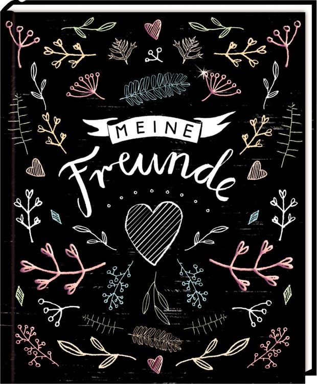 Produktbild: Freundebuch: Handlettering - Meine Freunde