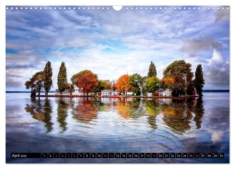 Produktbild: Steinhuder Meer - Steinhude (Wandkalender 2026 DIN A3 quer), CALVENDO Monatskalender