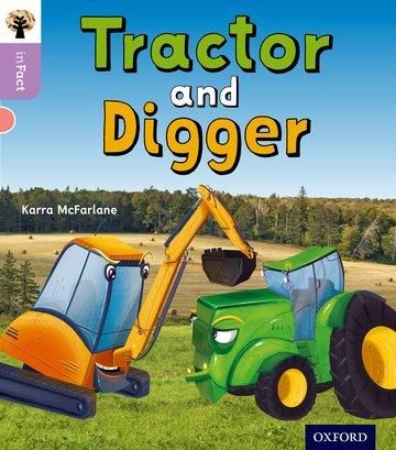 Produktbild: Oxford Reading Tree inFact: Oxford Level 1+: Tractor and Digger