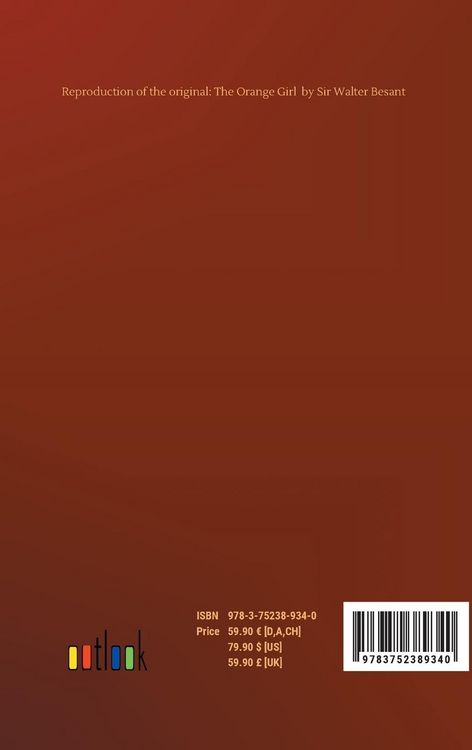 Produktbild: The Orange Girl