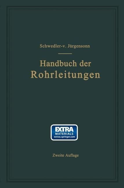 Produktbild: Handbuch der Rohrleitungen