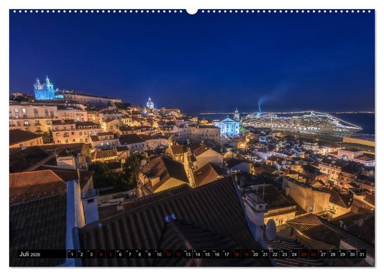 Produktbild: Portugal - Von Porto bis zur Algarve (Wandkalender 2026 DIN A2 quer), CALVENDO Monatskalender