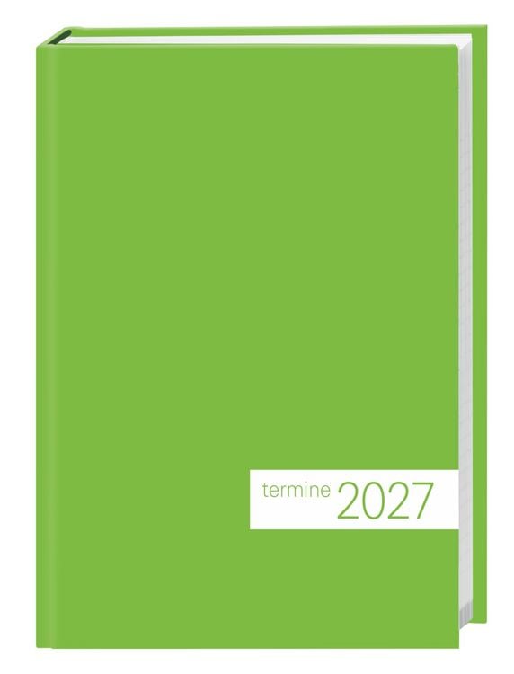 Produktbild: times&more Gr&uuml;n Kalenderbuch 2027