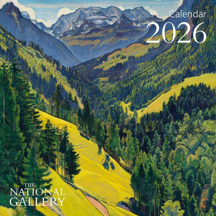 Produktbild: The National Gallery Mini Wall Calendar 2026 (Art Calendar)