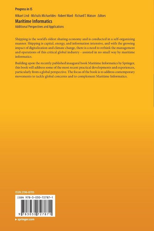 Produktbild: Maritime Informatics