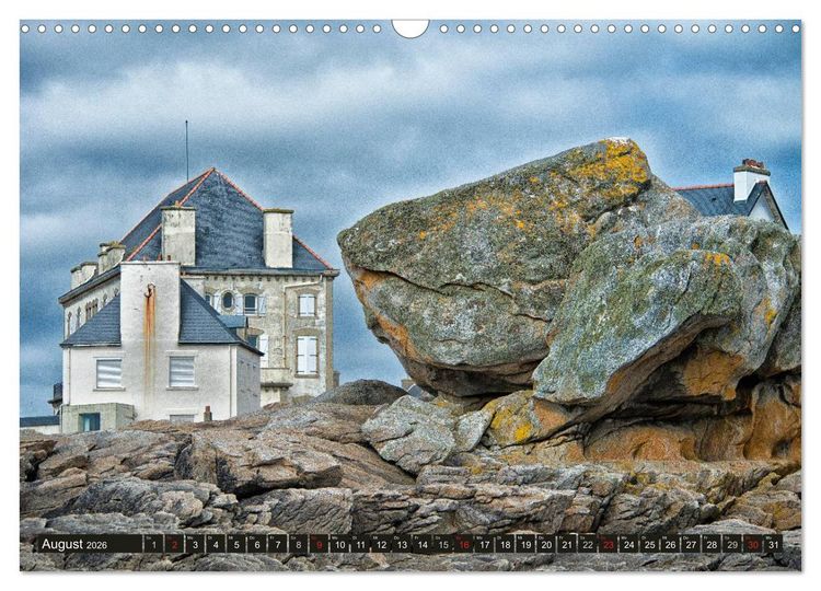 Produktbild: Die Bretagne - Eine Reise zum Ende der Welt (Wandkalender 2026 DIN A3 quer), CALVENDO Monatskalender