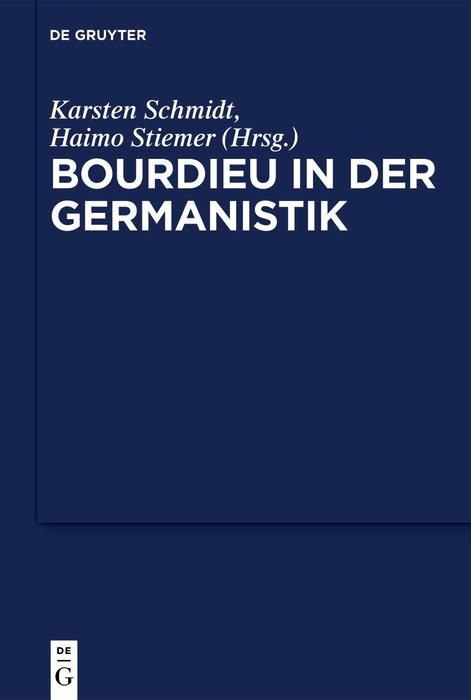 Produktbild: Bourdieu in der Germanistik