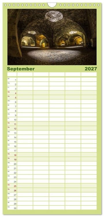 Produktbild: Familienplaner 2027 - Schaffhausen - n&ouml;rdlichste Stadt der Schweiz mit 5 Spalten (Wandkalender, 21 x 45 cm) CALVENDO