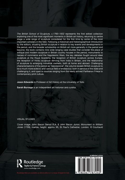 Produktbild: The British School of Sculpture, c.1760-1832