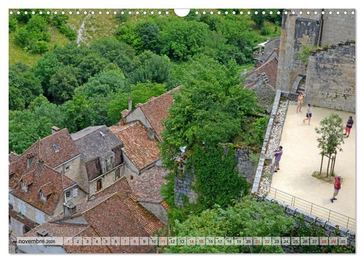 Produktbild: ROCAMADOUR Village (Calendrier mural 2026 DIN A3 vertical), CALVENDO calendrier mensuel