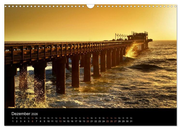 Produktbild: Namibia: Ein Traum von sanftem Licht und unendlicher Weite (Wandkalender 2026 DIN A3 quer), CALVENDO Monatskalender