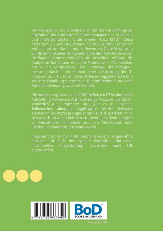 Produktbild: IT-Servicemanagement in KMU