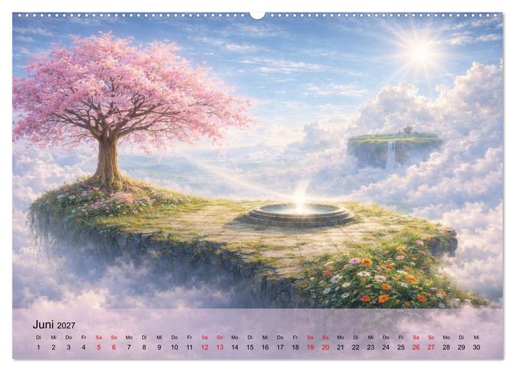 Produktbild: Wo Träume schweben (Wandkalender 2027 DIN A2 quer), CALVENDO Monatskalender