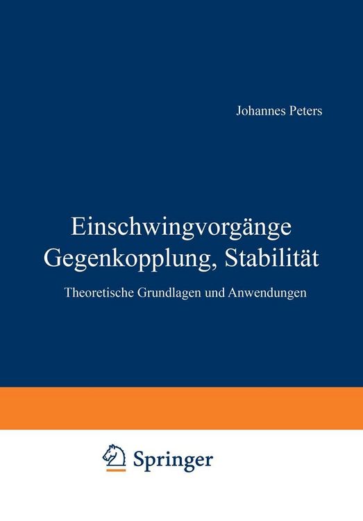Produktbild: Einschwingvorg&auml;nge Gegenkopplung, Stabilit&auml;t