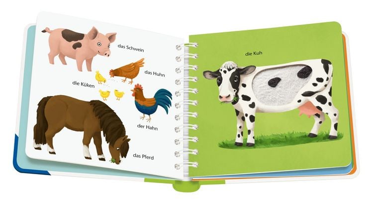Produktbild: Mein erstes W&ouml;rterbuch zum F&uuml;hlen: Meine Tiere