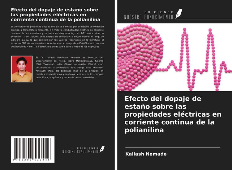 Produktbild: Efecto del dopaje de esta&ntilde;o sobre las propiedades el&eacute;ctricas en corriente continua de la polianilina