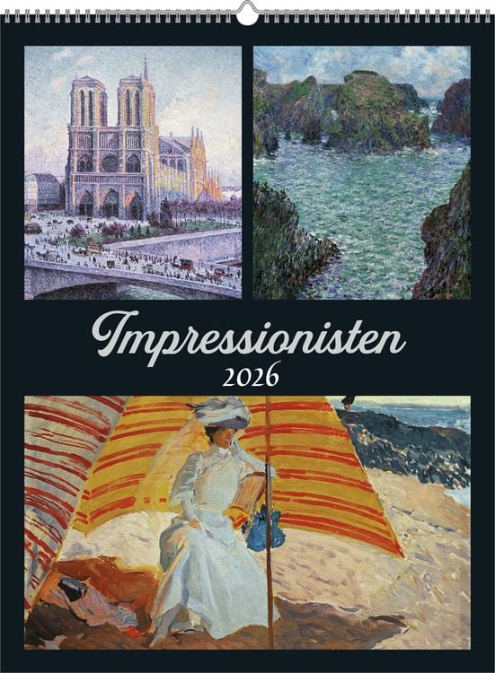 Produktbild: Impressionisten 2026 - Bild-Kalender 42x56 cm - Impressionists - Kunstkalender - Wand-Kalender - Malerei - Alpha Edition