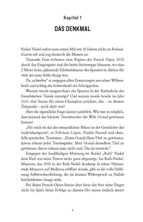 Produktbild: Rafael Nadal: Der Sandplatzk&ouml;nig