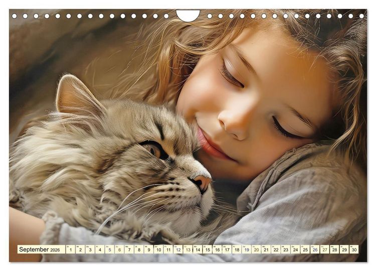 Produktbild: Emotionale Freundschaft (Wandkalender 2026 DIN A4 quer), CALVENDO Monatskalender