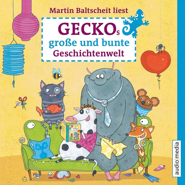 Produktbild: Geckos gro&szlig;e und bunte Geschichtenwelt. Von Stink-Wettbewerben, Monstern und Zauberhaaren