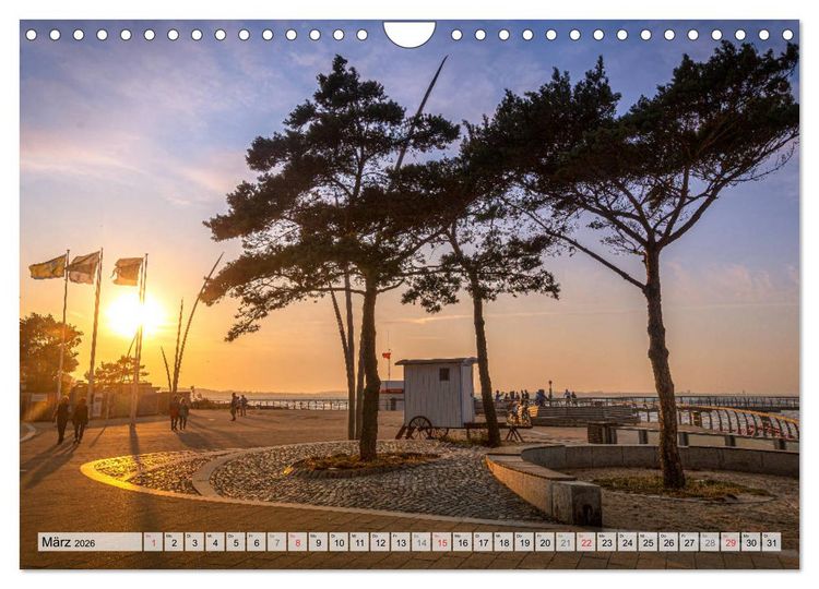 Produktbild: Niendorf Ostsee (Wandkalender 2026 DIN A4 quer), CALVENDO Monatskalender