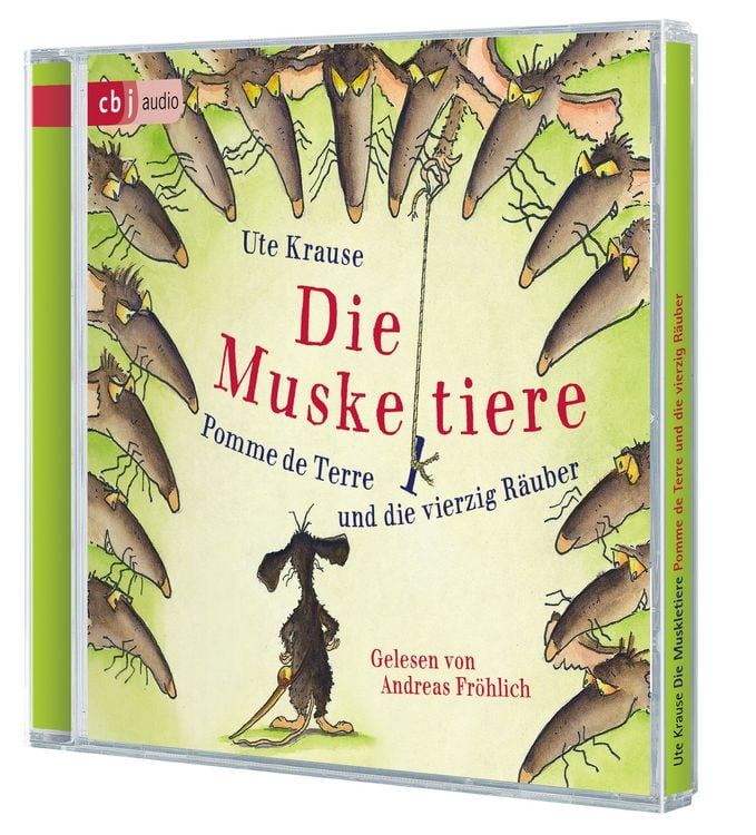 Produktbild: Die Muskeltiere &ndash; Pomme de Terre und die vierzig R&auml;uber