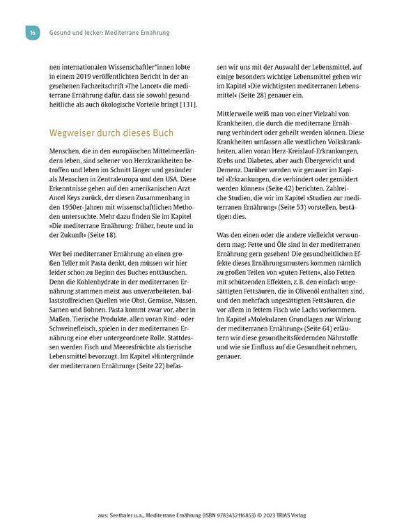 Produktbild: Mediterrane Ern&auml;hrung