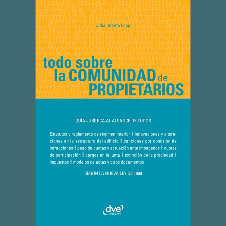 Produktbild: Todo sobre la comunidad de propietarios