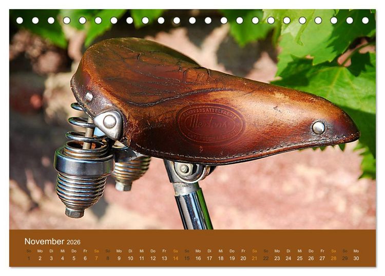 Produktbild: 1937 ADLER Fahrrad (Tischkalender 2026 DIN A5 quer), CALVENDO Monatskalender