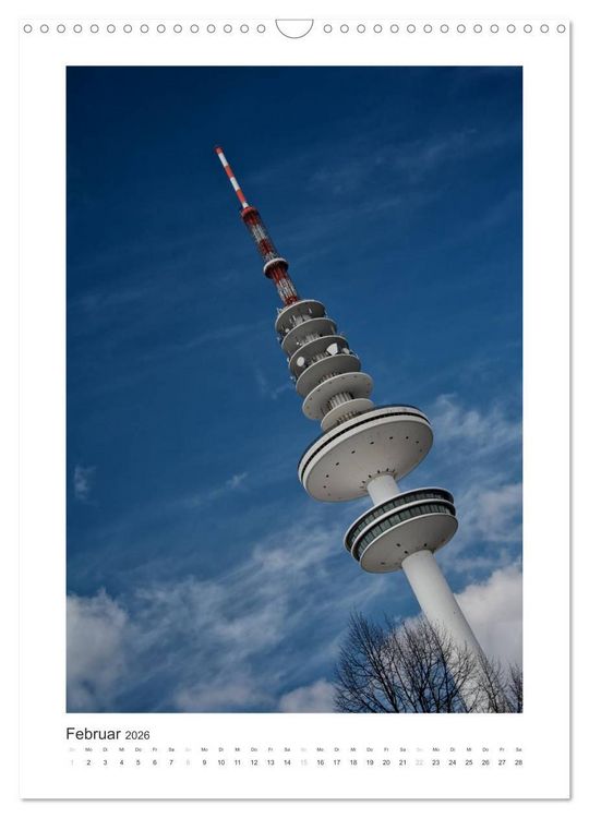Produktbild: Hamburg Vertical (Wandkalender 2026 DIN A3 hoch), CALVENDO Monatskalender