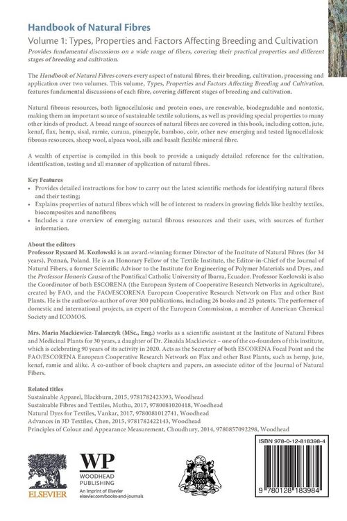 Produktbild: Handbook of Natural Fibres