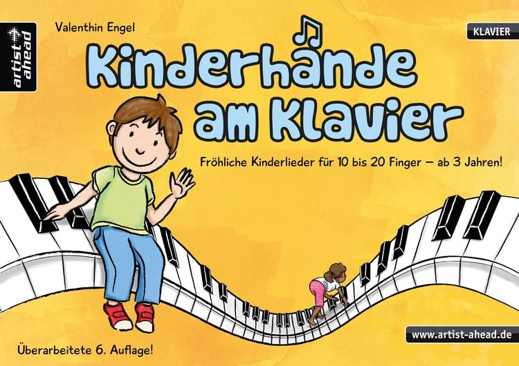 Produktbild: Kinderhände am Klavier