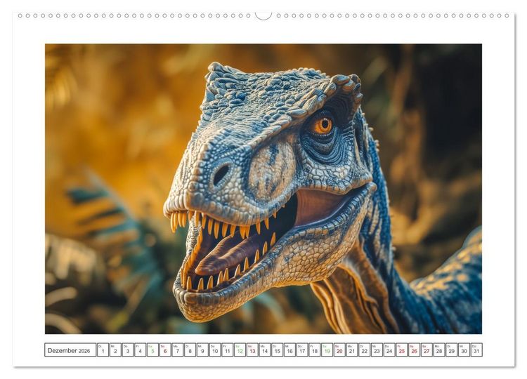 Produktbild: Giganten der Urzeit (Wandkalender 2026 DIN A2 quer), CALVENDO Monatskalender