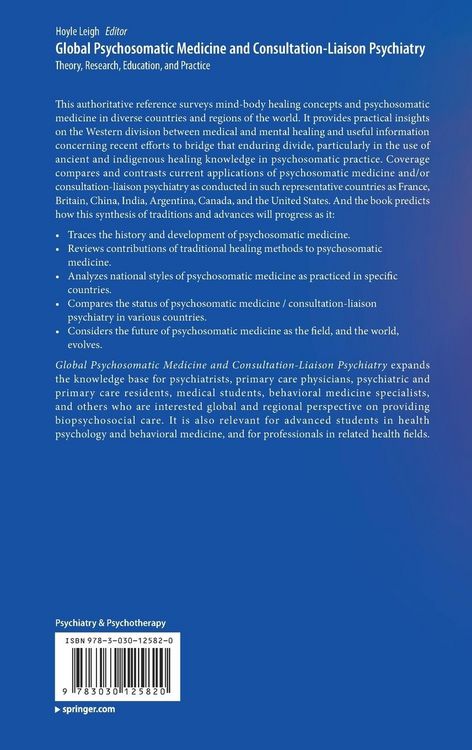 Produktbild: Global Psychosomatic Medicine and Consultation-Liaison Psychiatry